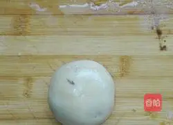 Illustration of how to make black rice stuffed mooncakes 17