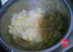 Illustration of how to make pineapple mooncake filling 11