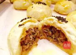 Illustration of how to make Su-style fresh meat mooncakes 18