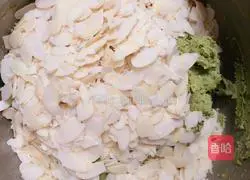 Almond Matcha Cookies Illustration of how to make cookies 9