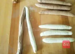 Illustration of black and white sweet and salty recipes 12