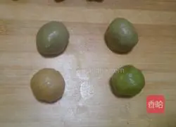 Illustration of how to make matcha snowskin mooncakes 5