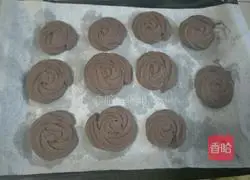 Illustration of how to make cocoa cookies 7
