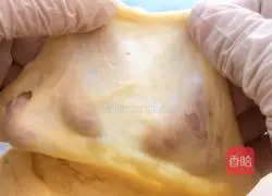 Illustration of how to make black sesame buns 7