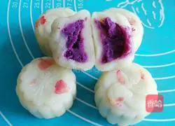 Rose Snow Skin Mooncake Recipe Illustration 13