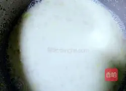 Illustration of how to make pure milk toast (flour version) 2