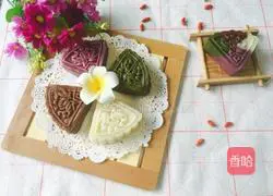 Snow Skin Mooncake Recipe Illustration 6