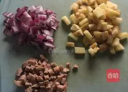 Illustration of how to make gratin potato bread 4