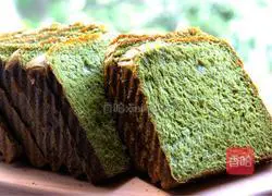 Matcha Toast Bread Illustration of how to do it 21