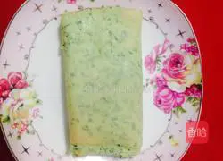 Illustration of how to make green onion butter biscuits 7