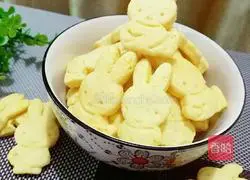 Illustration of how to make bunny cookies 8
