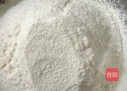 Illustration of making meat floss biscuits 6