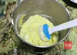 Illustration of how to make matcha milk cookies 7