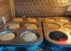 Illustration of how to make cake and mooncakes 9
