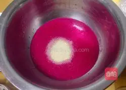 Illustration of how to make dragon fruit multi-grain buns 2