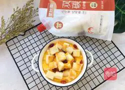 Milk Toast and Egg Pudding Delicious Breakfast Illustration 4