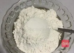 Illustration of how to make red bean paste mooncakes 4