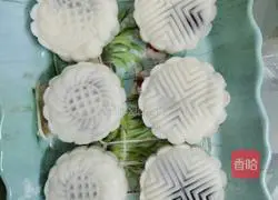 Illustration of how to make snow-skin mooncakes 6