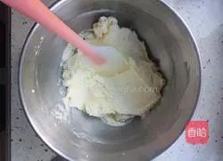 Illustration of how to make cocoa cream cookies 2