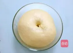 Illustration of making bean paste fancy bread 7