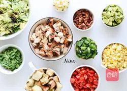 Toasted Chicken Breasts with Cherry Tomato Salad Recipe Illustration 4