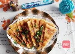 Illustration of making sauce-flavored pancakes 12