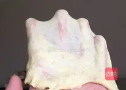 Illustration of how to make meat floss and blueberry bread 8