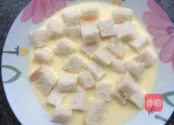 Grilled Cranberries Illustration of how to make toast pudding 4