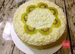 Chocolate Fruit Cake Illustration 13