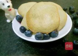 Illustration of how to make black sesame peanut butter cookies 11