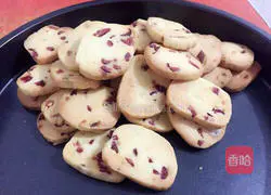 Illustration of how to make cranberry cookies 10