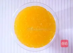 Illustration of how to make orange juice biscuit paste 3