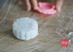 Fancy Snow Skin Mooncake Recipe Illustration 13