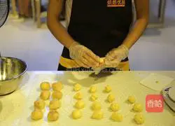 Illustrations of different golden mooncake recipes 9