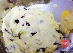 Illustration of how to make cranberry cookies 4