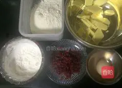 Illustration of how to make cranberry cookies 1