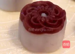 Illustration of how to make three-dimensional snow skin mooncakes 11