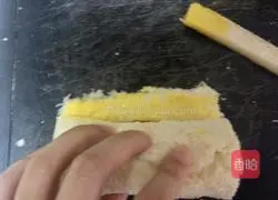 [Energy Breakfast] Illustration of how to make toast cheese rolls 6