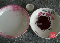 Illustration of how to make purple sesame oil mooncakes 14