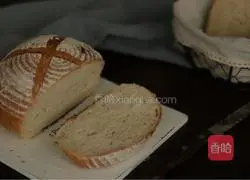 Illustration of how to make whole wheat country European buns 16