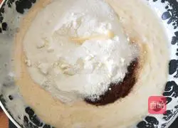 Illustration of how to make coffee biscuits 4