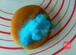 Illustration of how to make Momoyama mooncakes 4