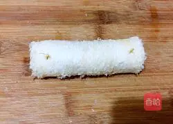 Cheese Bacon Illustration of how to make toast rolls 9