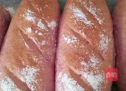 Illustration of how to make Purple Sweet Potato Mochi European Buns 12