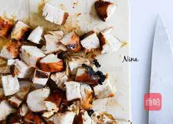 Toasted Chicken Breasts with Cherry Tomato Salad Recipe Illustration 3