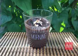 Illustration of how to make chocolate milk 3