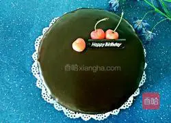 Chocolate mirror cake recipe 8