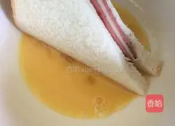 Illustration 6 of how to make homemade breakfast toast sandwich 