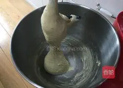 Illustration of how to make meat floss and blueberry bread 7