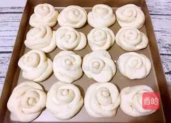 Illustration of how to make rose bread 18